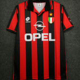 1996/1997 AC Milan Home Retro Soccer Jersey