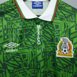 1994 Mexico Home Retro Soccer Jersey