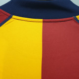 2001/02 Roma Red And Yellow Retro Soccer Jersey