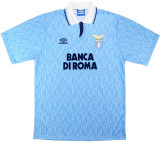 1991/1992 Lazio Home Blue Retro Soccer Jersey