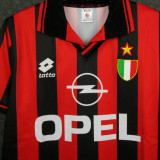 1996/1997 AC Milan Home Retro Soccer Jersey