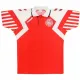 1992 Denmark Home Red Retro Soccer Jersey