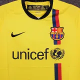 2008/09 BA Away Yellow  Retro Soccer Jersey