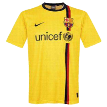 2008/09 BA Away Yellow  Retro Soccer Jersey