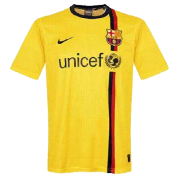 2008/09 BA Away Yellow  Retro Soccer Jersey