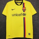 2008/09 BA Away Yellow  Retro Soccer Jersey