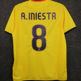 2008/09 BA Away Yellow  Retro Soccer Jersey