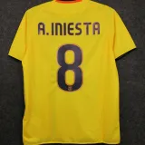 2008/09 BA Away Yellow  Retro Soccer Jersey
