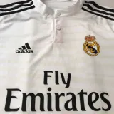 2014/15 RM Home White Retro Soccer Jersey