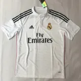 2014/15 RM Home White Retro Soccer Jersey