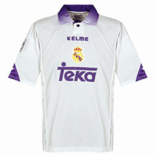 1997/98 RM White Home Retro Soccer Jersey