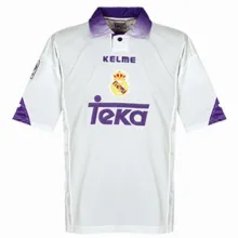 1997/98 RM White Home Retro Soccer Jersey