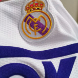 1997/98 RM White Home Retro Soccer Jersey