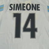 2000/01 Lazio White Retro Soccer Jersey