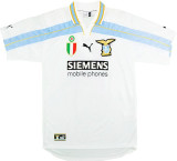 2000/01 Lazio White Retro Soccer Jersey