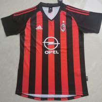 2002/03 AC Milan Home Retro Soccer Jersey