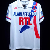 1990/1991 PSG  Home Retro Soccer Jersey