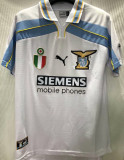 2000/01 Lazio White Retro Soccer Jersey