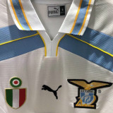 2000/01 Lazio White Retro Soccer Jersey