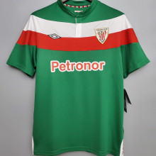 2011/12 Bilbao AT Away Green Retro Soccer Jersey