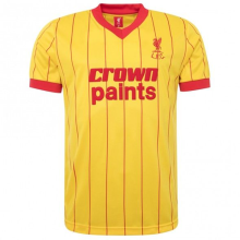1981-1984 LFC Yellow Retro Soccer Jersey