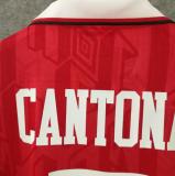 1992/94 M Utd Home Red Retro Soccer Jersey
