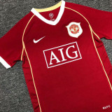 2006-2007 M Utd Home Retro Soccer Jersey