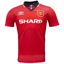 1994/96 M Utd Home Retro Soccer Jersey