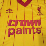 1981-1984 LFC Yellow Retro Soccer Jersey