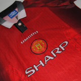 1996/97 M Utd Home Retro Soccer Jersey