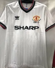 1983 M Utd FA CUP FINAL Retro Soccer Jersey