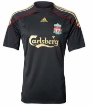2009/10 LFC Away Black Retro Soccer Jersey