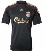 2009/10 LFC Away Black Retro Soccer Jersey