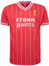 1981-1984 LFC Red Retro Soccer Jersey