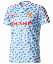 1990/92 M Utd Away Retro Soccer Jersey