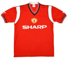 1984-1986 M Utd Home Retro Soccer Jersey