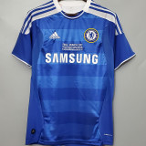 2011/12 CFC Home UCL Final Version Blue Retro Soccer Jersey
