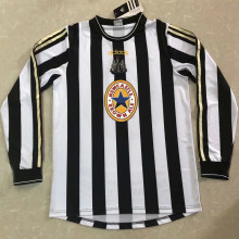 1997/99 Newcastle Home Long Sleeve Retro Soccer Jersey
