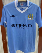 2011/12 Man City Home Blue Retro Soccer Jersey