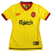 1997/1998 LFC Away Yellow Retro Soccer Jersey