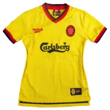 1997/1998 LFC Away Yellow Retro Soccer Jersey