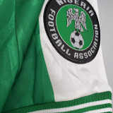 1996 Nigeria Home Green Retro Soccer Jersey