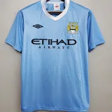 2011/12 Man City Home Blue Retro Soccer Jersey