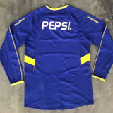 2003/2004 Boca Home Retro Long Sleeve Soccer Jersey