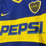 2003/2004 Boca Home Retro Soccer Jersey
