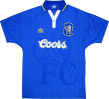 1995/97 CFC Home Blue Retro Soccer Jersey