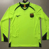 2005/06 BA Away Green Long Sleeve Retro Soccer Jersey