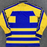1999/00 Parma Home Yellow Long Sleeve Retro Soccer Jersey
