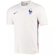 2020/21 France Away White Fans Soccer Jersey