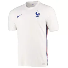 2020/21 France Away White Fans Soccer Jersey
